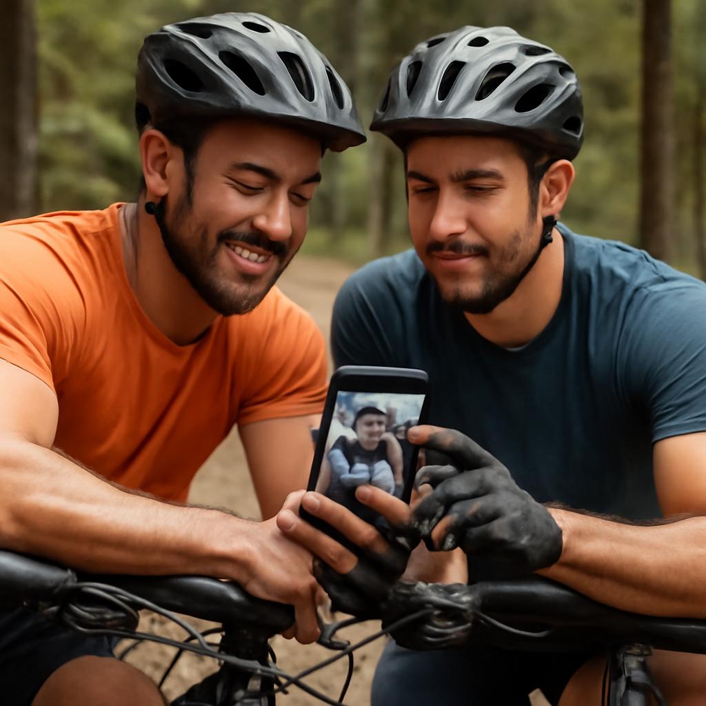 app amizade para ciclistas de mountain bike