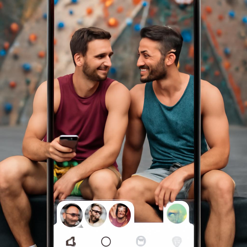 app amizade para praticantes de escalada indoor