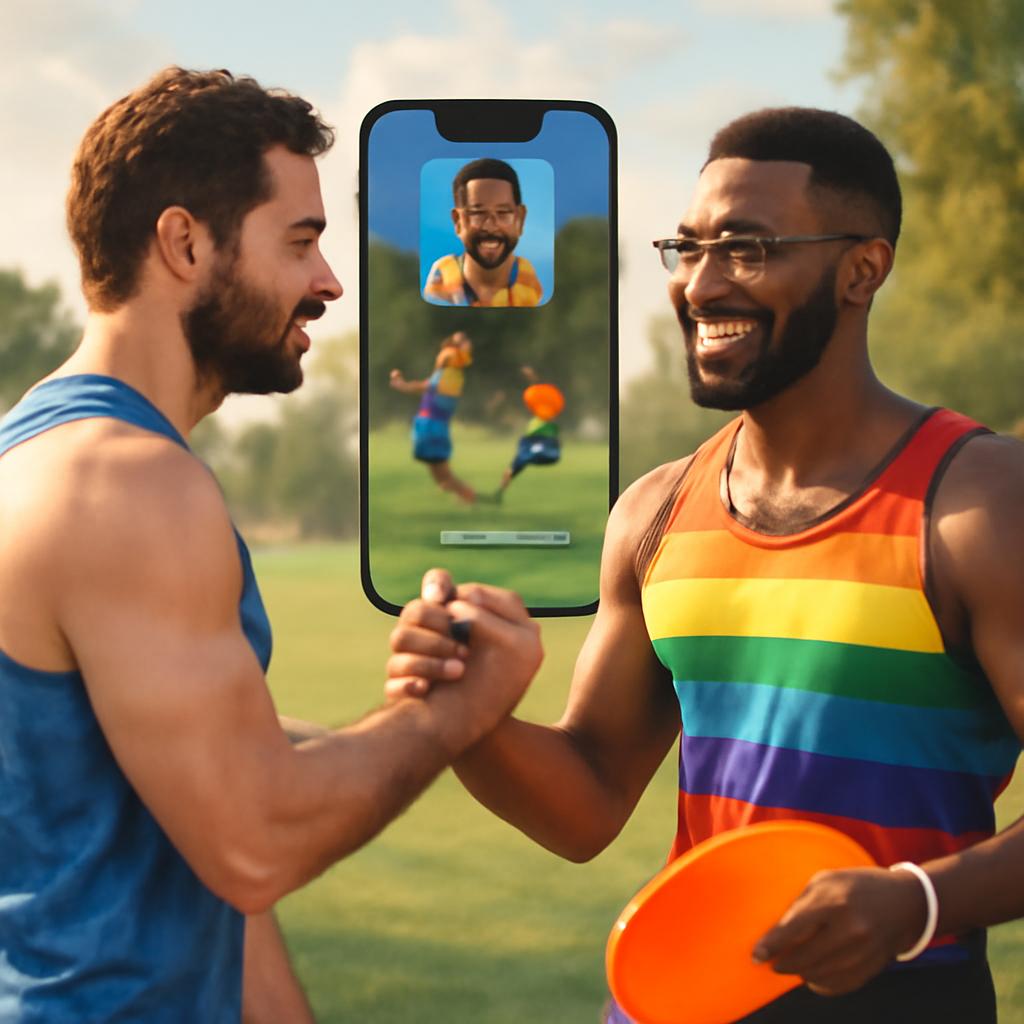 app amizade para praticantes de frisbee