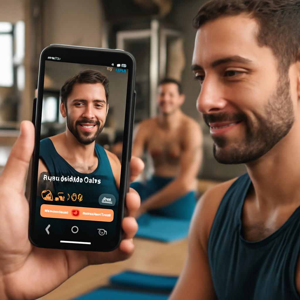 app amizade para amantes de pilates
