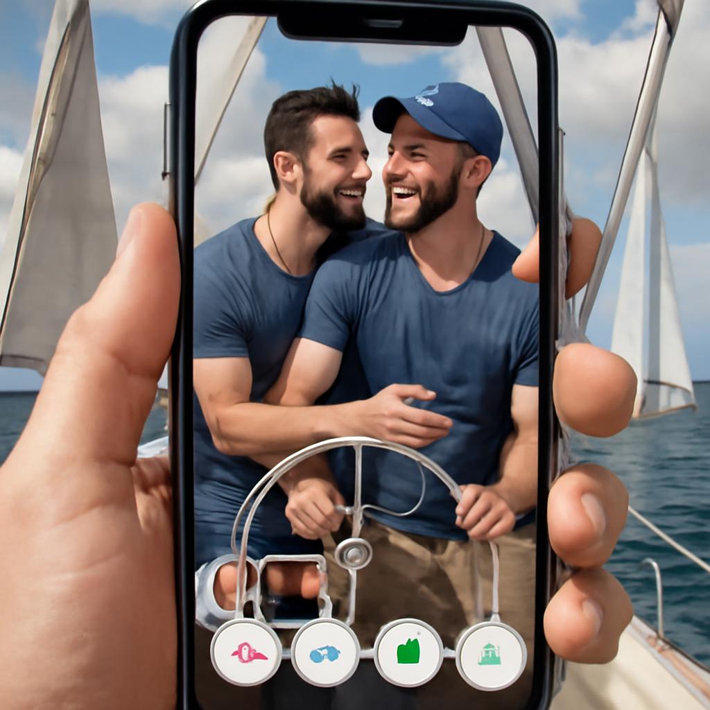 app amizade para velejadores