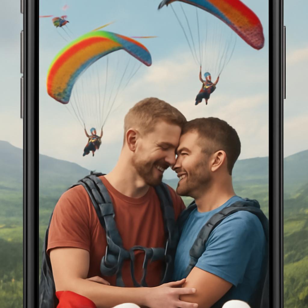 app amizade para pilotos de parapente