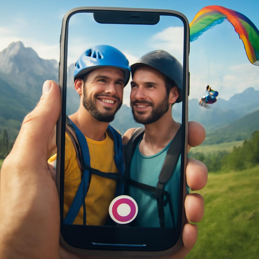 app amizade para praticantes de paragliding