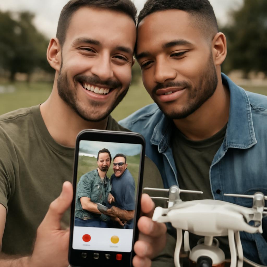 app amizade para operadores de drone
