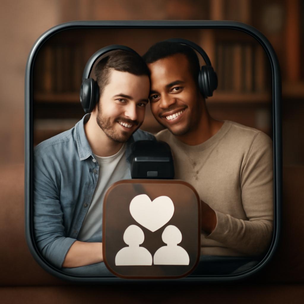 app amizade para fãs de audiobooks