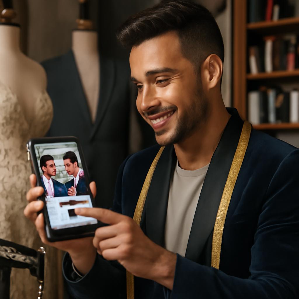 app amizade para costureiras de alta costura