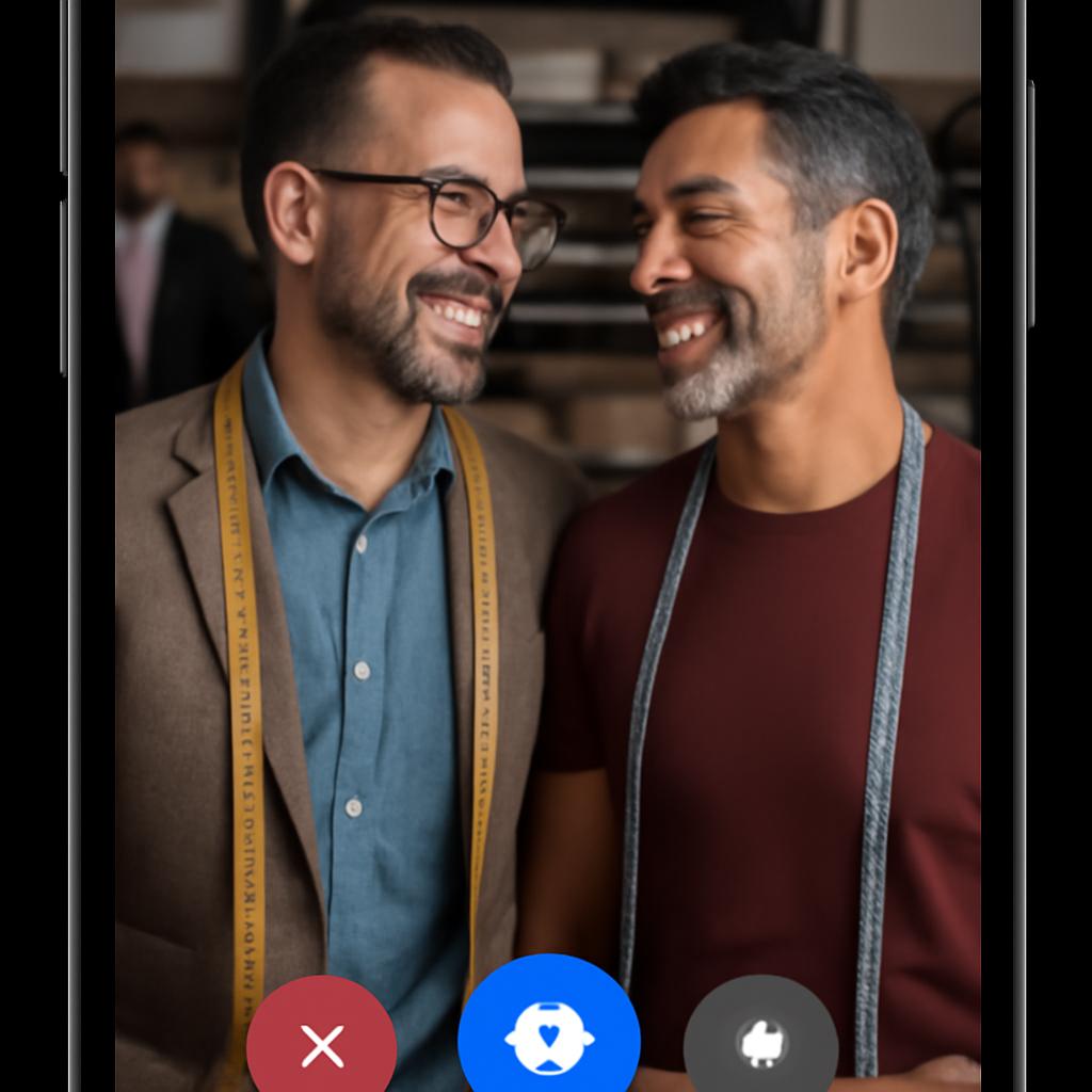 app amizade para alfaiates