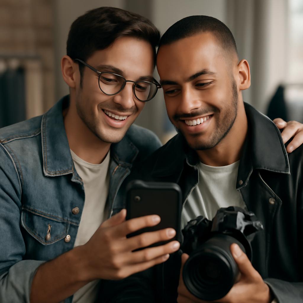 app amizade para fotógrafos de moda
