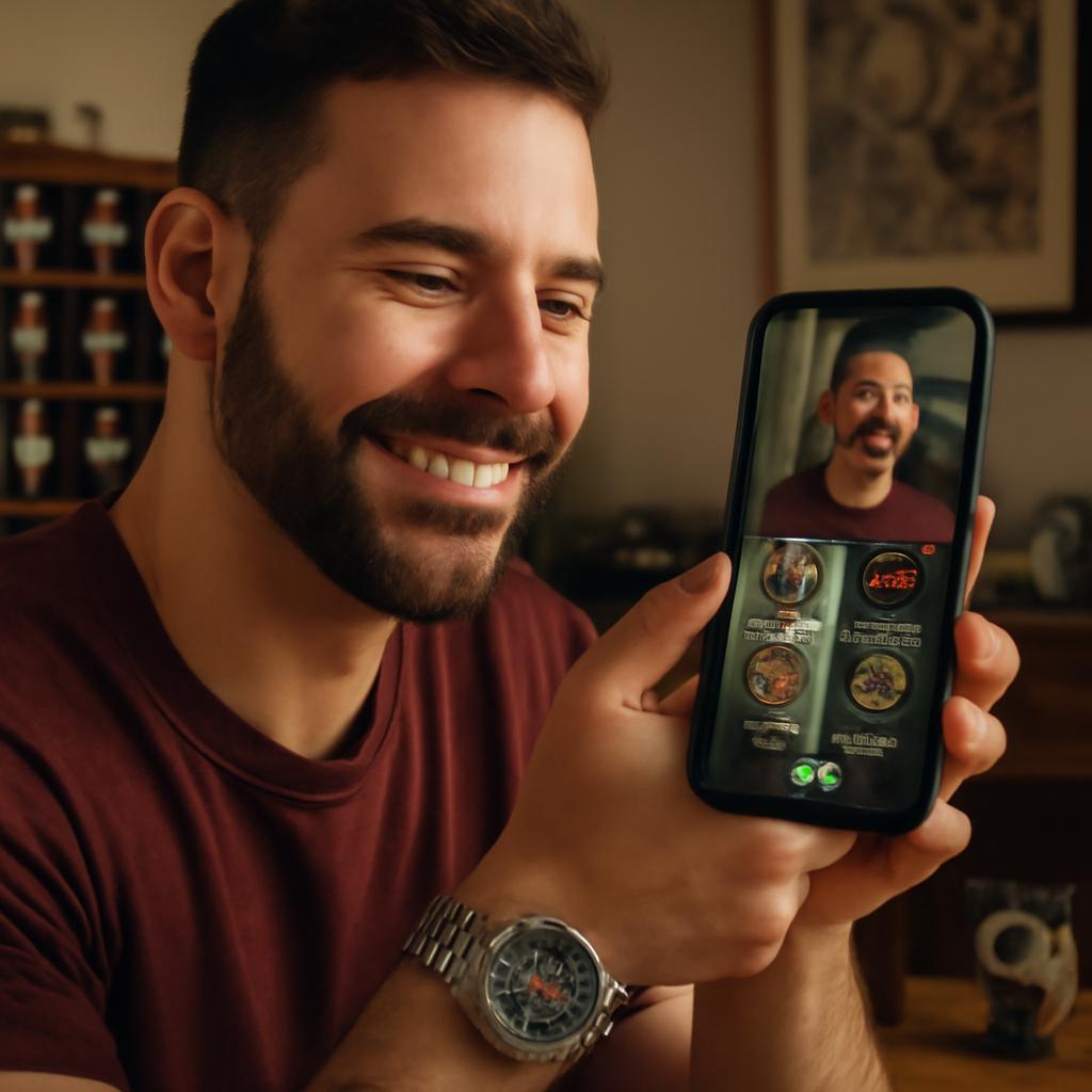 app amizade para colecionadores de relógios