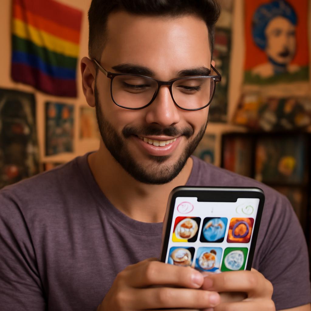 app amizade para aficionados por cultura pop