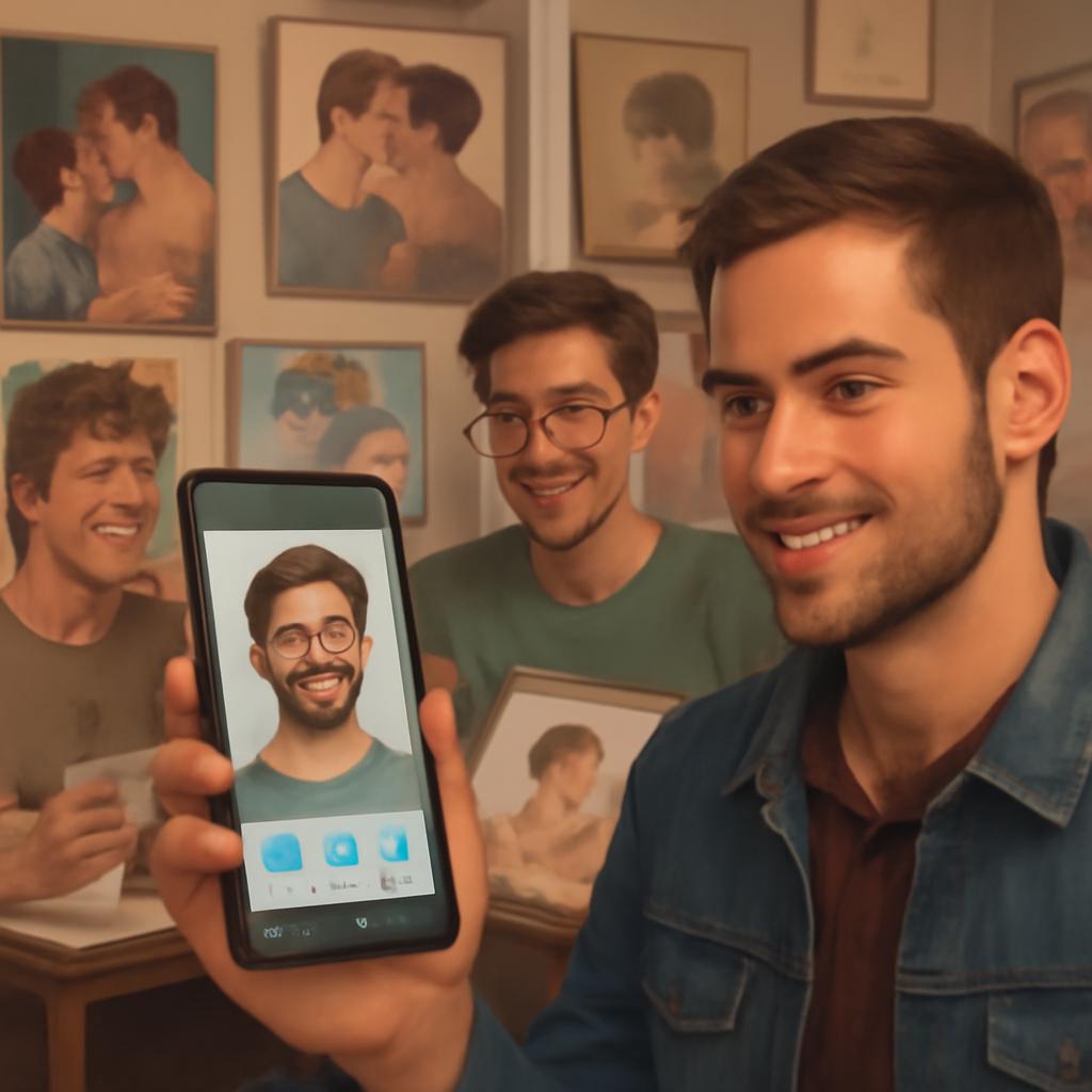 app amizade para criadores de fan art
