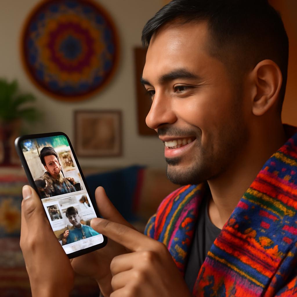 app amizade para estudantes de línguas indígenas