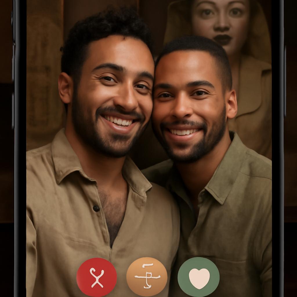 app amizade para egiptólogos