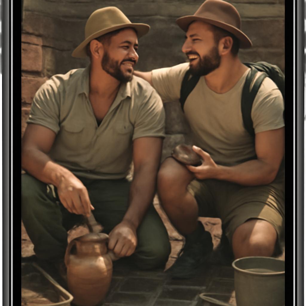 app amizade para arqueólogos
