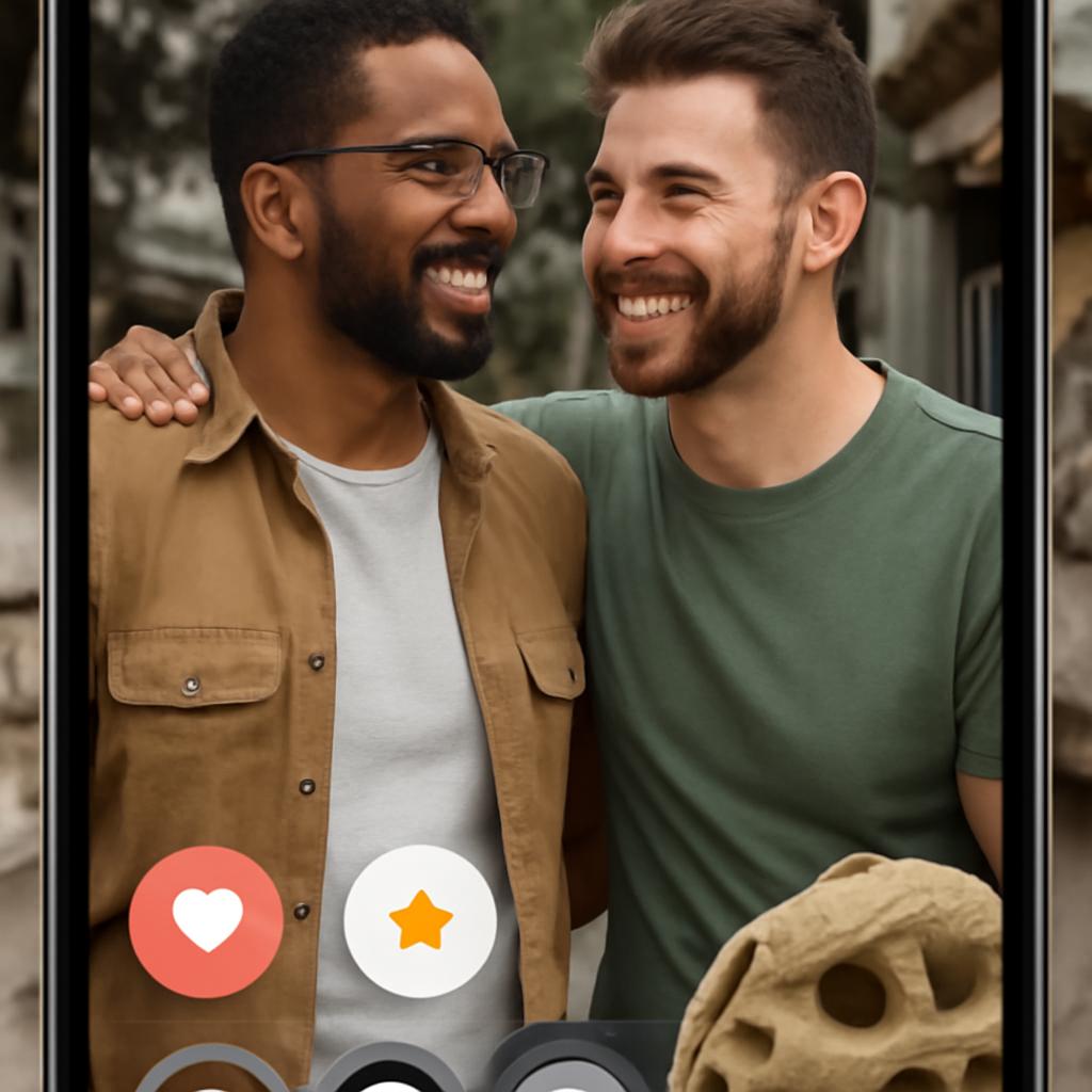 app amizade para paleontólogos