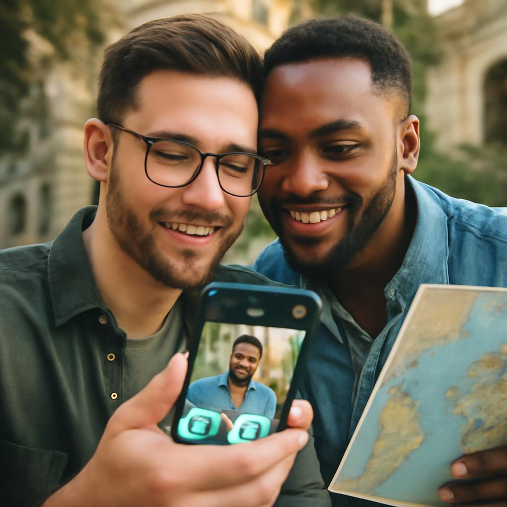 app amizade para geógrafos