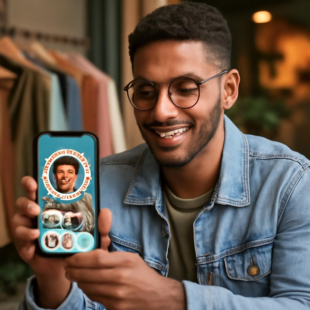 app amizade para amantes de moda circular