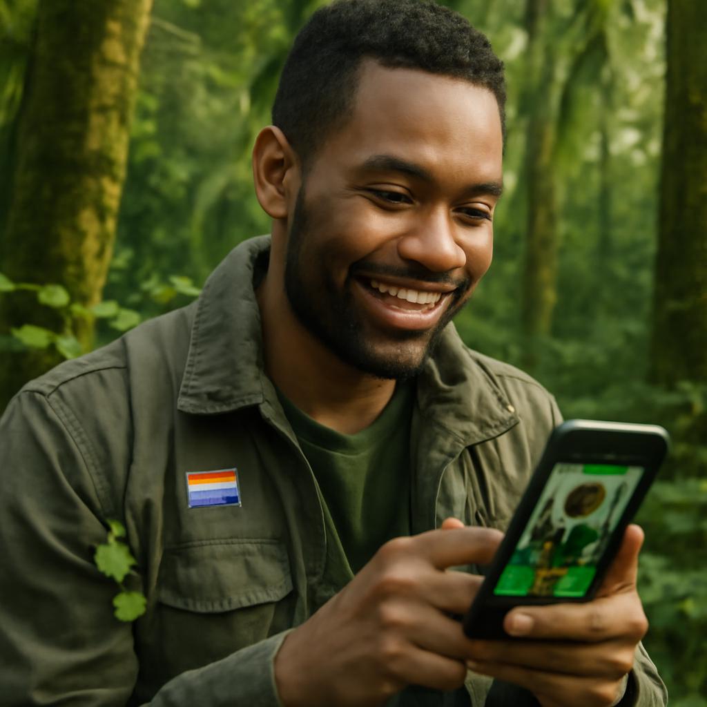 app amizade para defensores das florestas