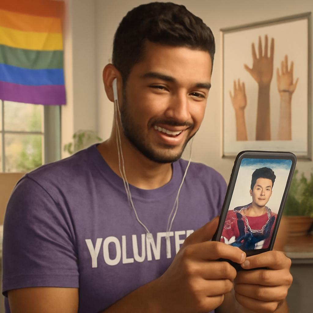 app amizade para voluntários de causas sociais