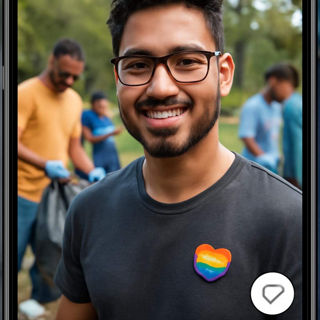 app amizade para praticantes de ação social