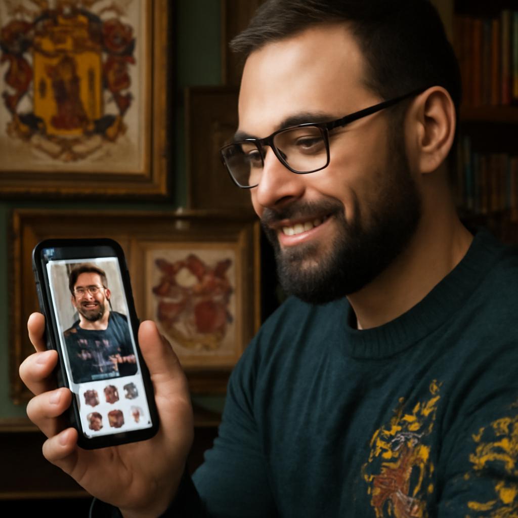 app amizade para estudiosos de heráldica