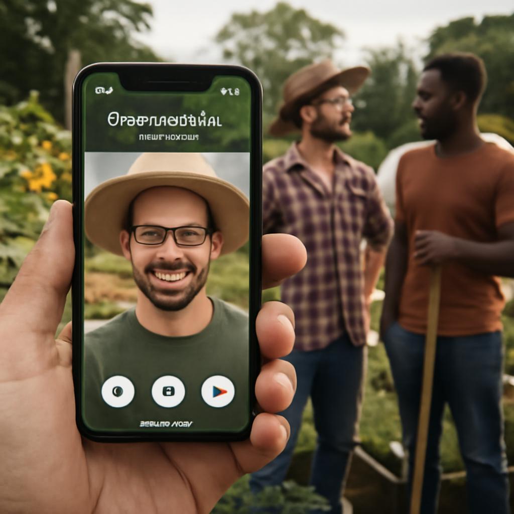 app amizade para praticantes de permacultura