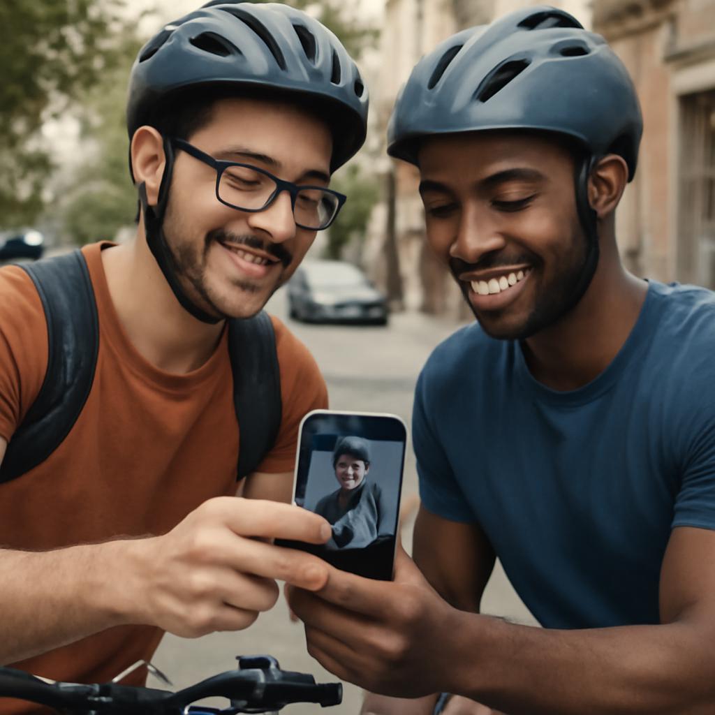 app amizade para cicloturistas urbanos