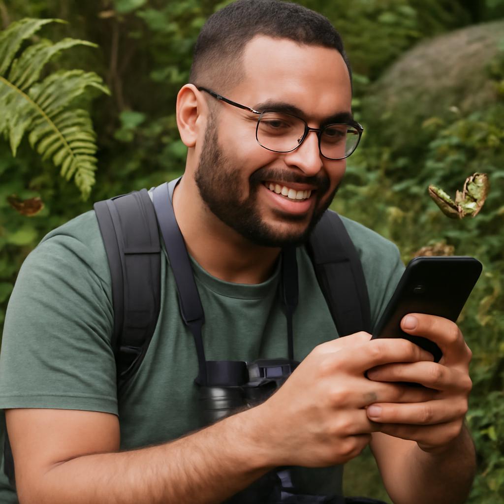 app amizade para pesquisadores amadores de biologia