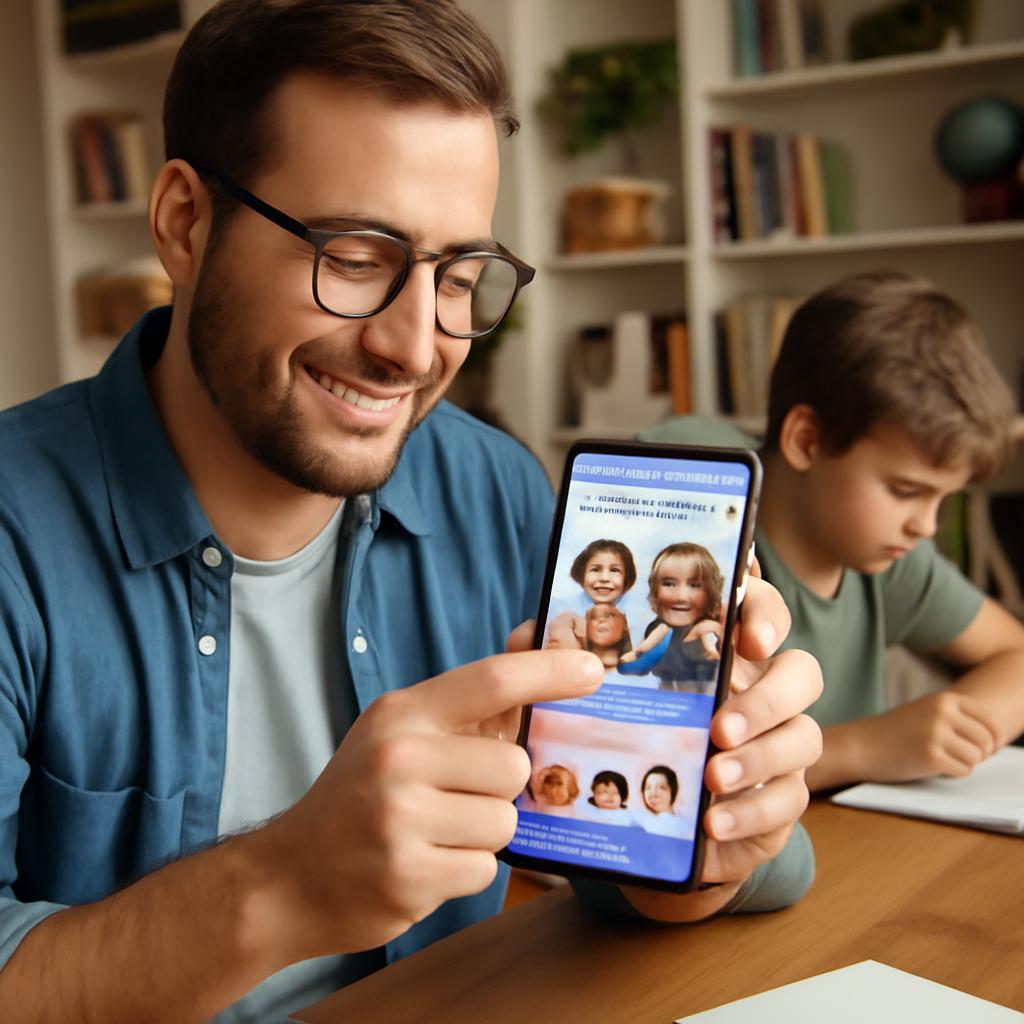 app amizade para praticantes de homeschooling