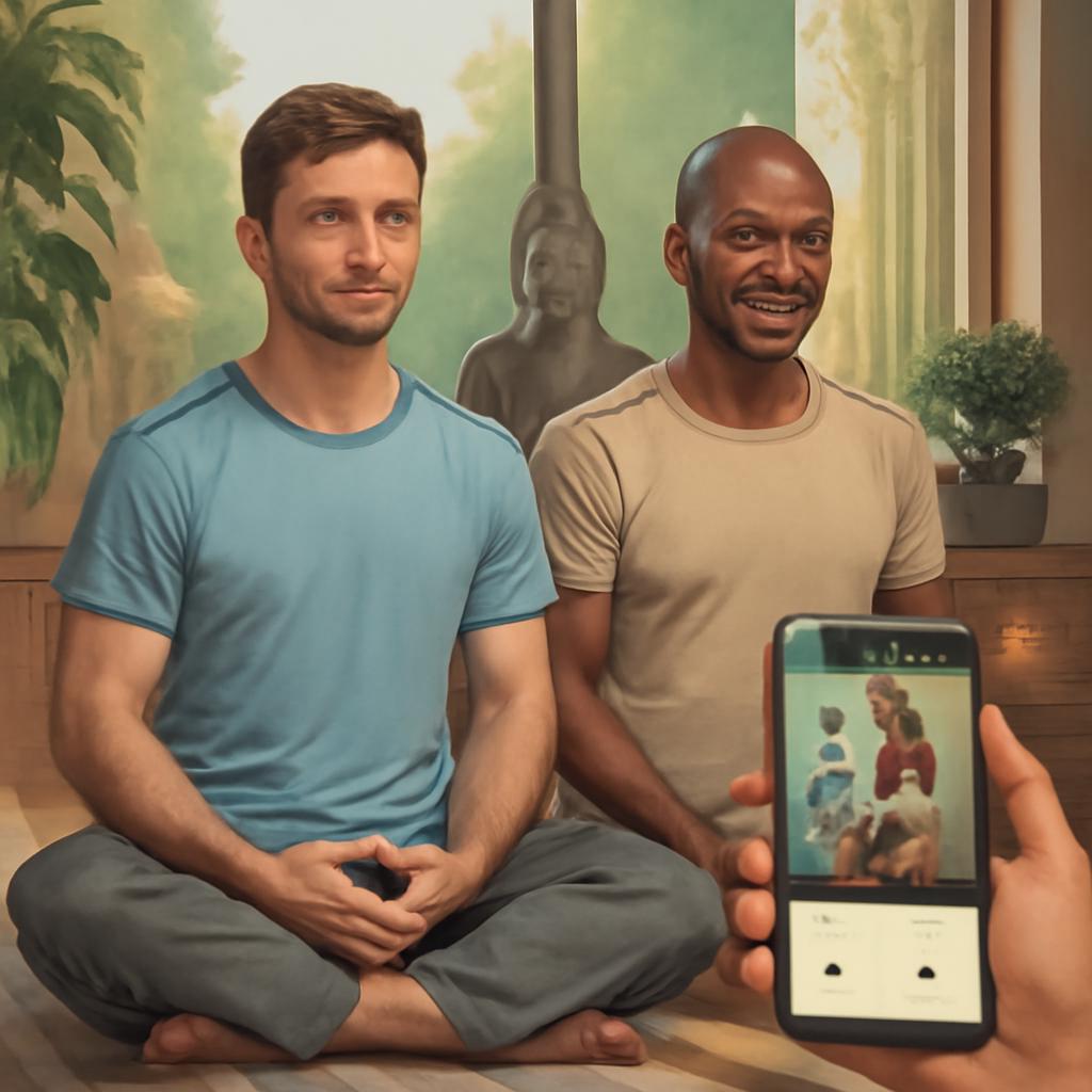 app amizade para praticantes de zen