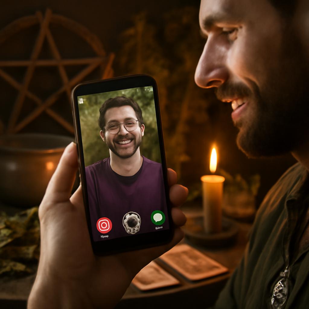 app amizade para wiccanos