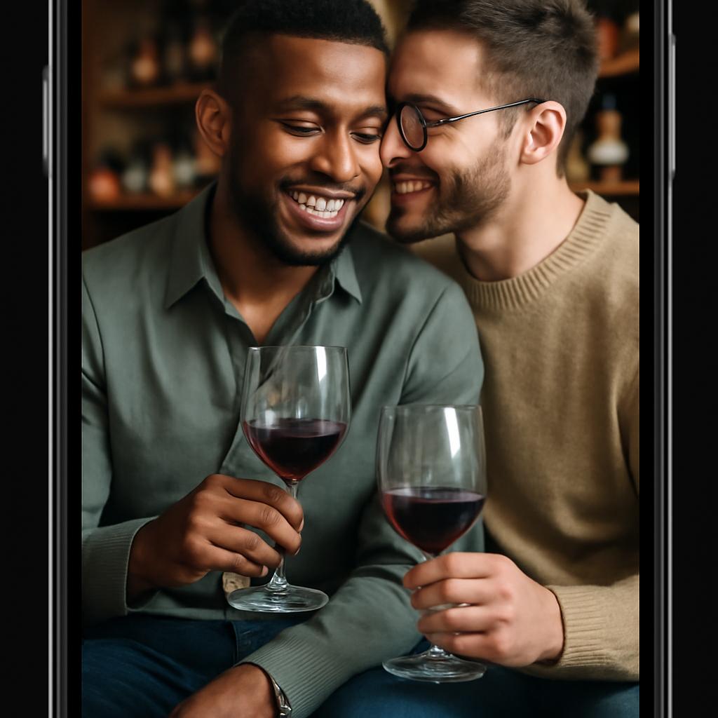 app amizade para degustadores de vinho