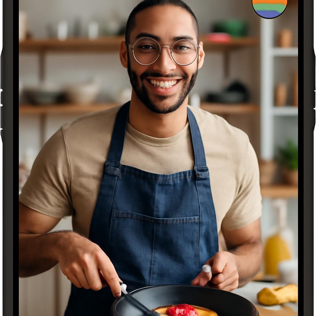 app amizade para chefs amadores de brunch