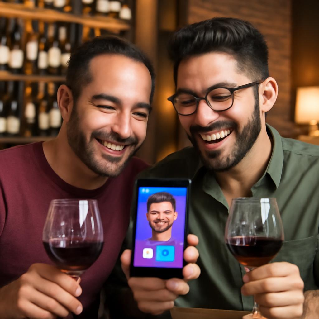 app amizade para enófilos