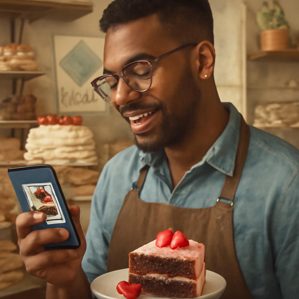 app amizade para confeiteiros veganos