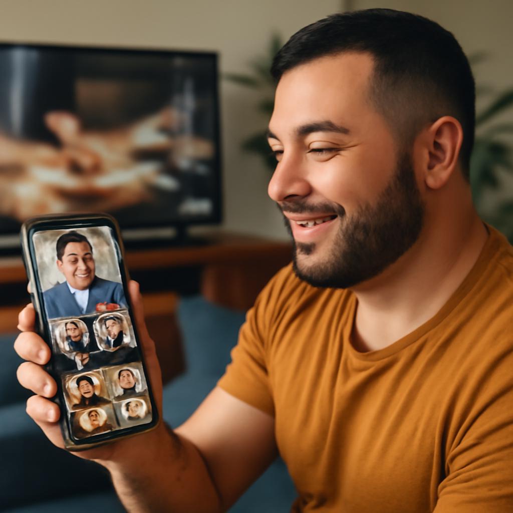 app amizade para fãs de vídeos de receitas