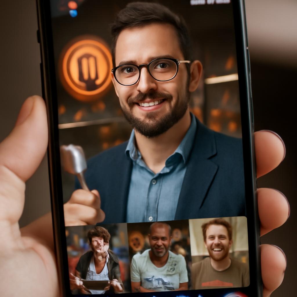 app amizade para espectadores de Masterchef