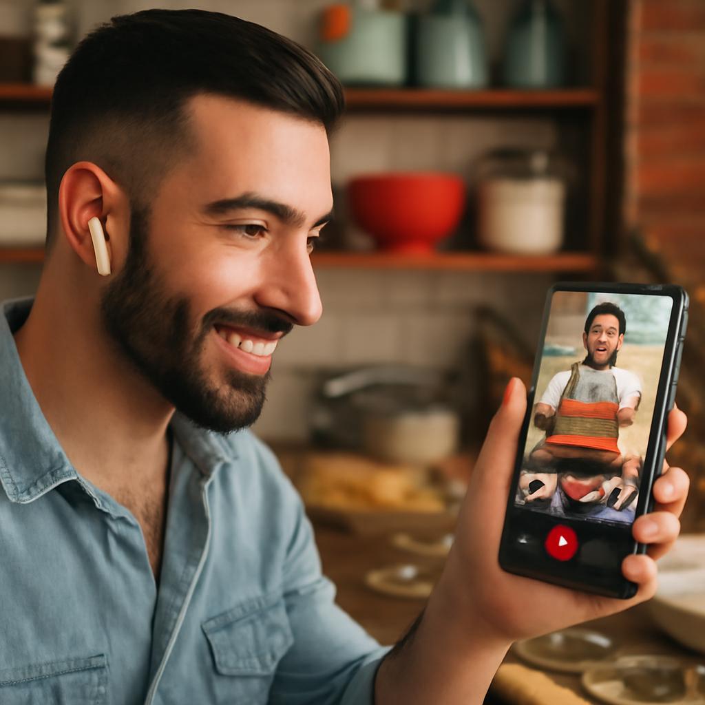 app amizade para fãs de Bake Off