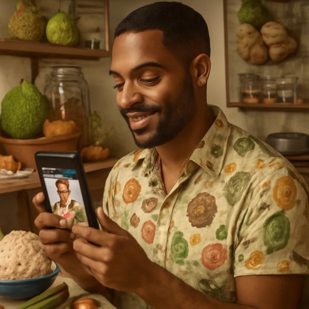 app amizade para amantes de ingredientes exóticos