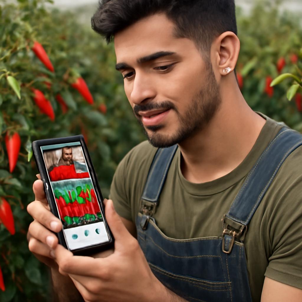 app amizade para quem cultiva pimentas
