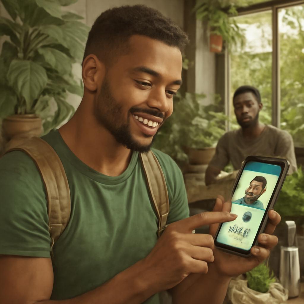 app amizade para praticantes de consumo consciente