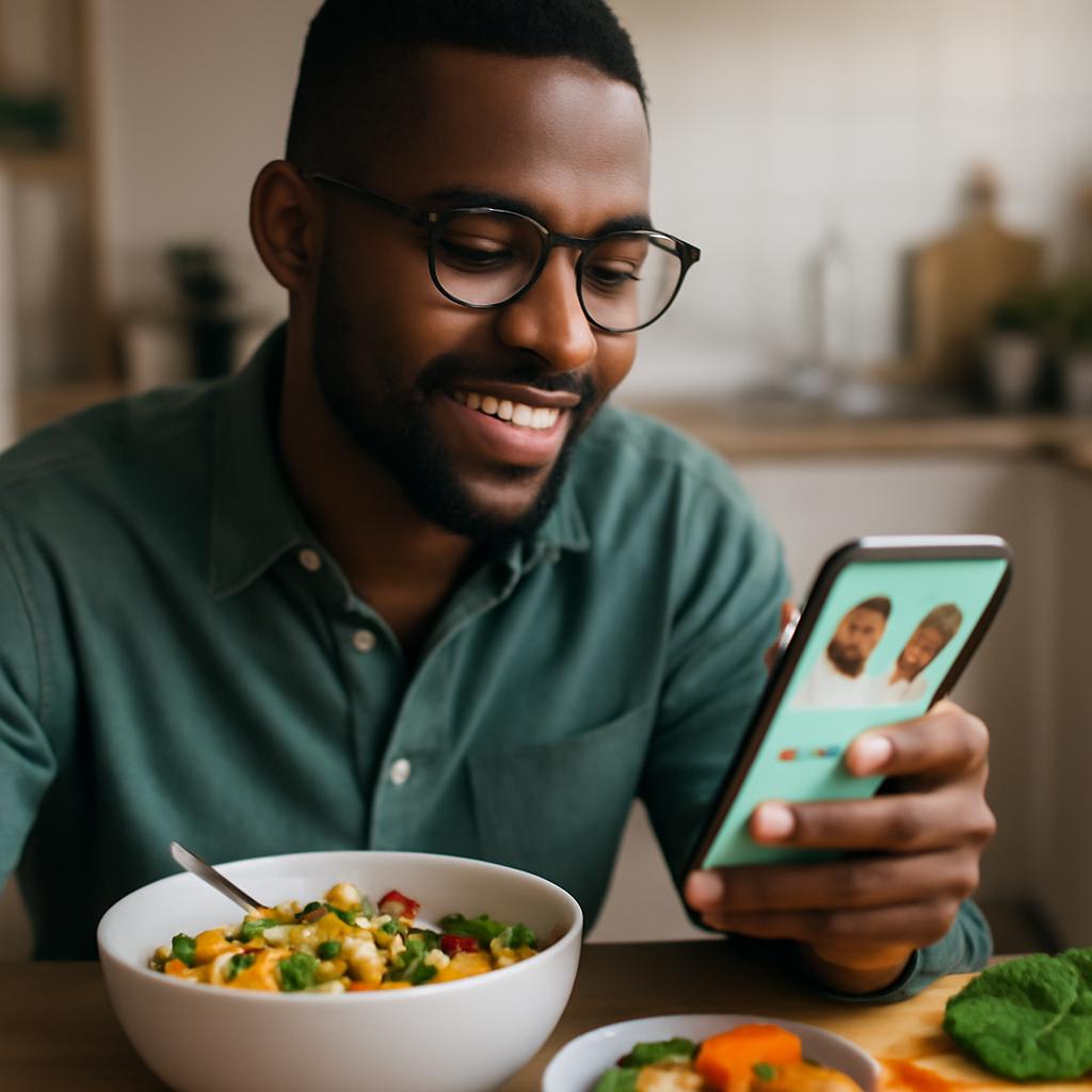 app amizade para flexitarianos