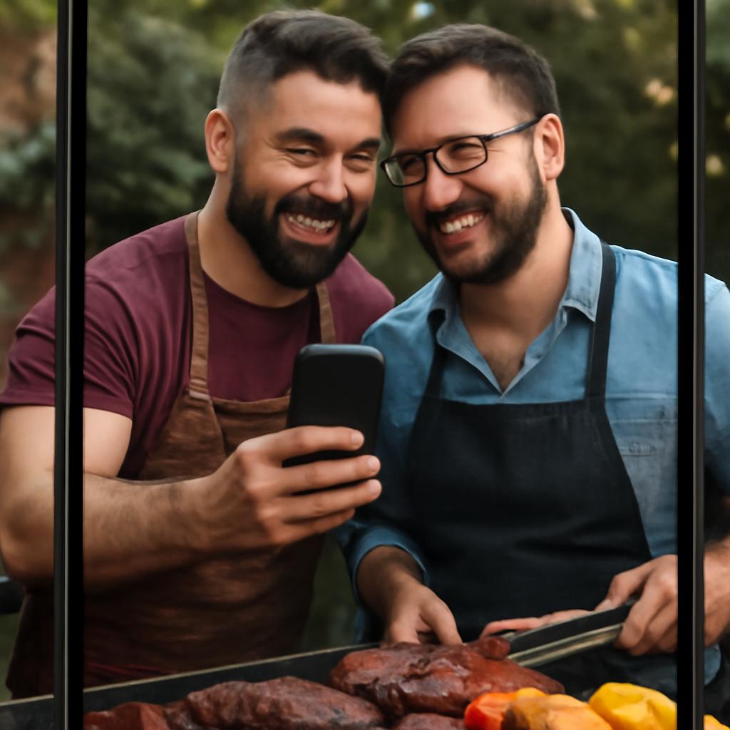 app amizade para churrasqueiros gourmet