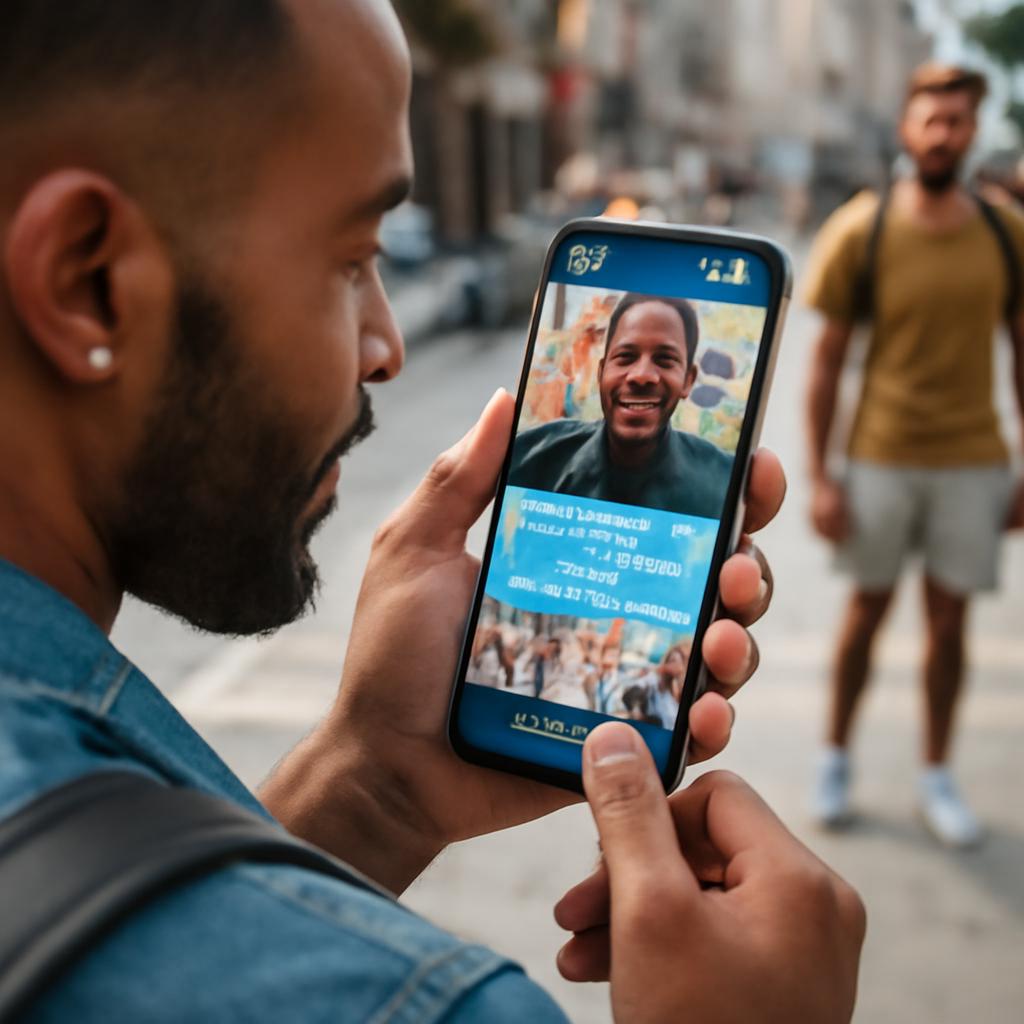 aplicativo para viagens e amizades