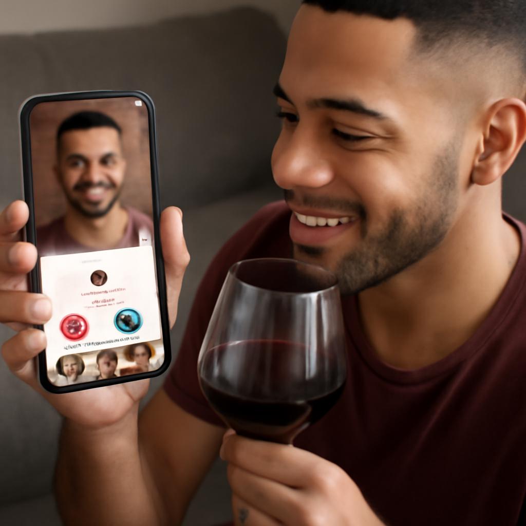 aplicativo amizade para apreciadores de vinho