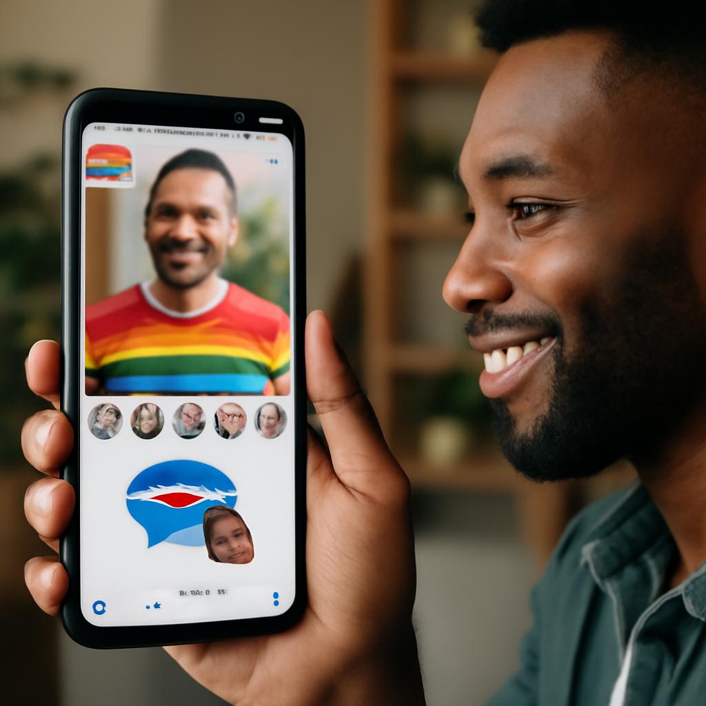 aplicativo social com suporte ativo