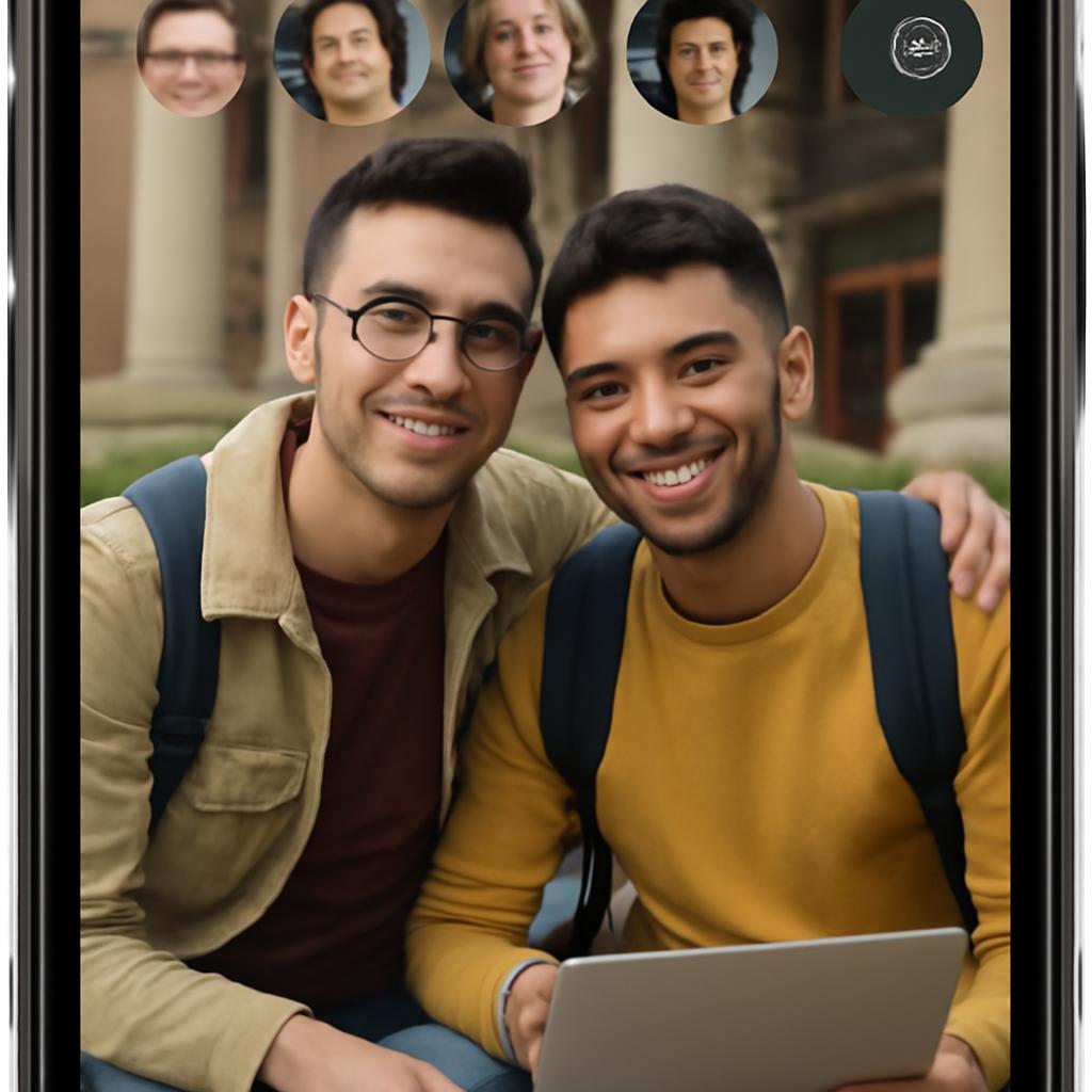 app amizade para estudantes universitários