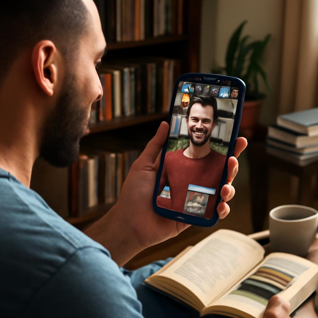 aplicativo para socialização de fãs de livros