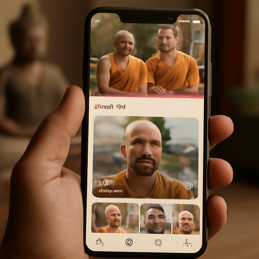 aplicativo amizade para zen budistas