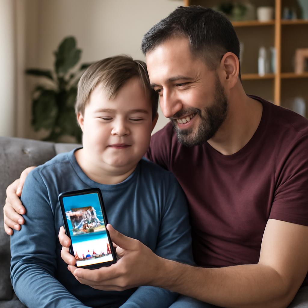 aplicativo amizade para filhos especiais